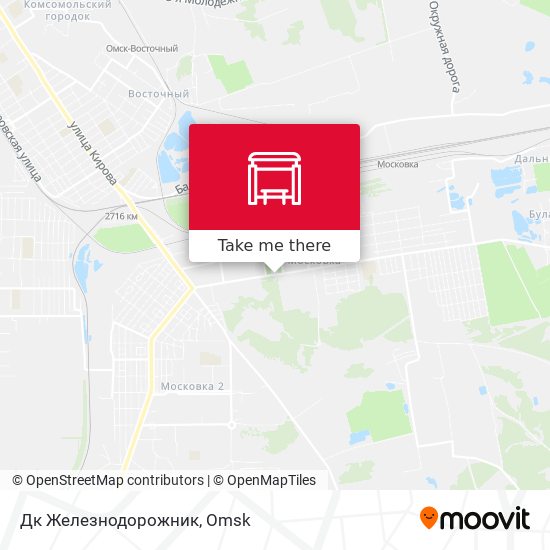 Дк Железнодорожник map