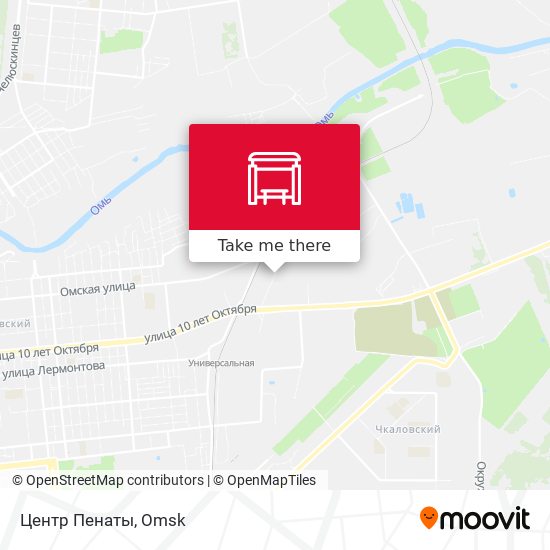 Центр Пенаты map