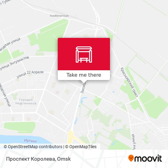 Проспект Королева map