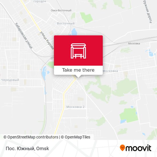 Пос. Южный map