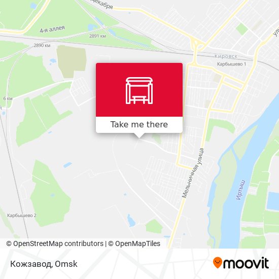 Кожзавод map