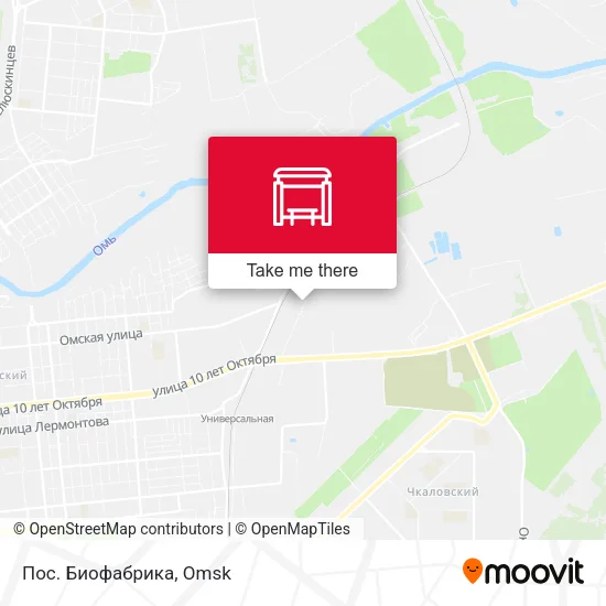Пос. Биофабрика map