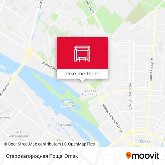 Старозагородная Роща map