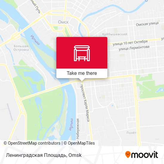 Ленинградская Площадь map
