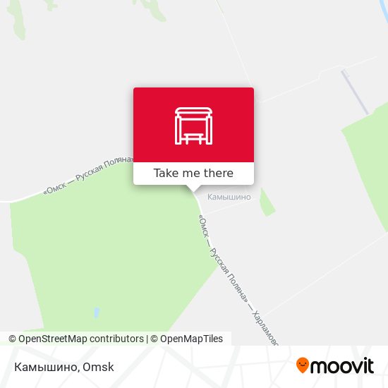 Камышино map