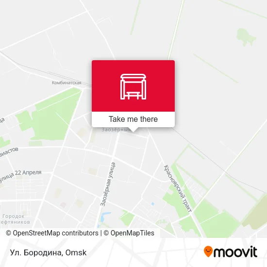 Ул. Бородина map