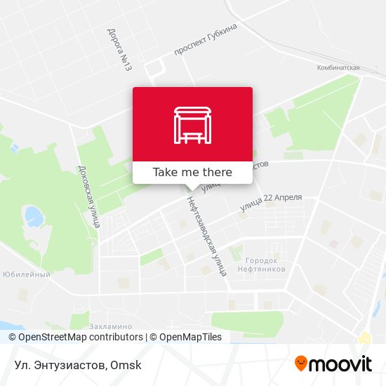 Ул. Энтузиастов map