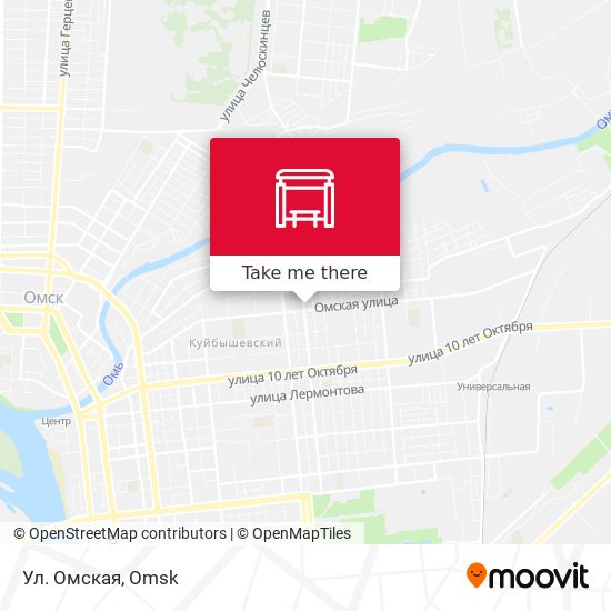 Ул. Омская map