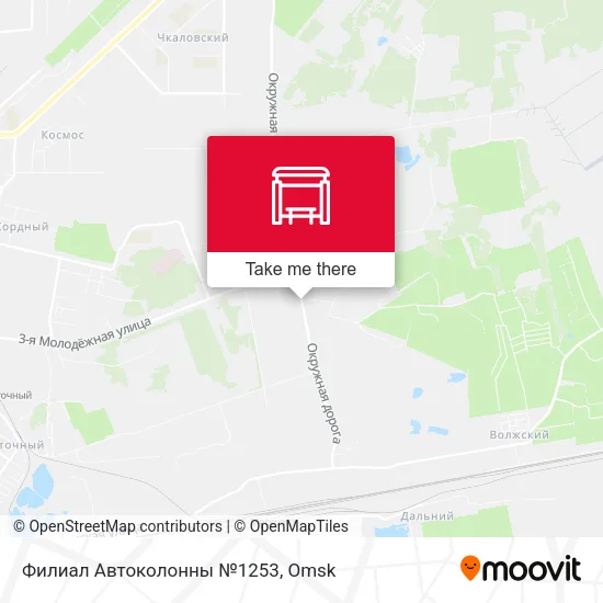 Филиал Автоколонны №1253 map