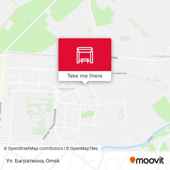 Ул. Багратиона map