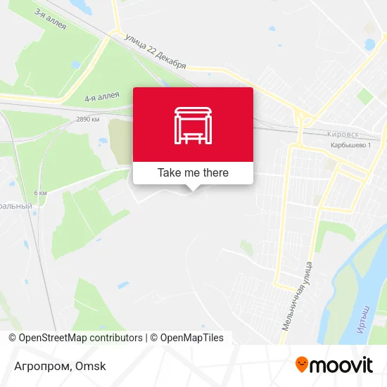 Агропром map