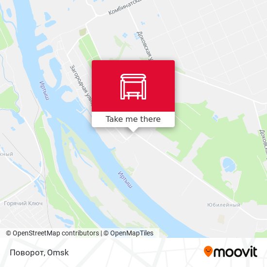 Поворот map