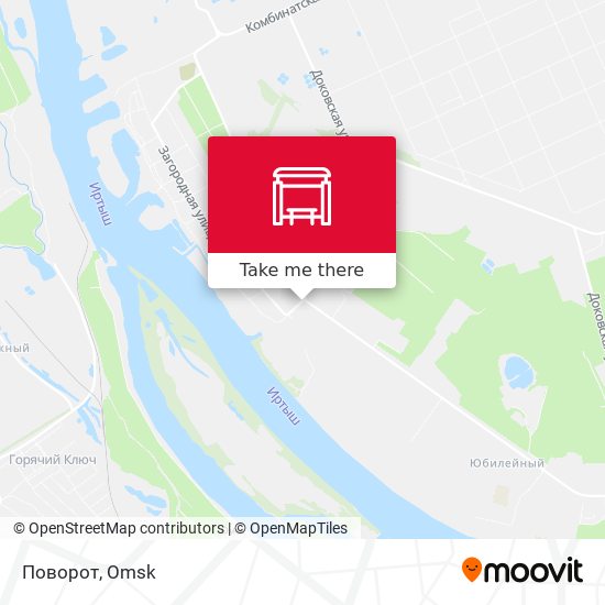 Поворот map