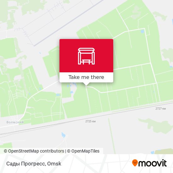 Сады Прогресс map