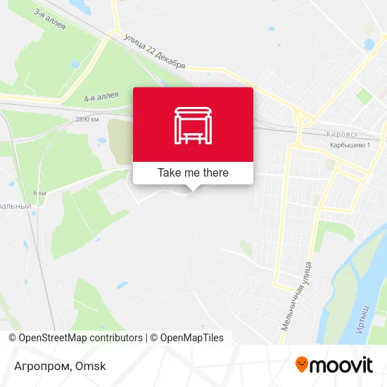 Агропром map