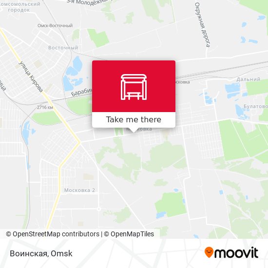 Воинская map