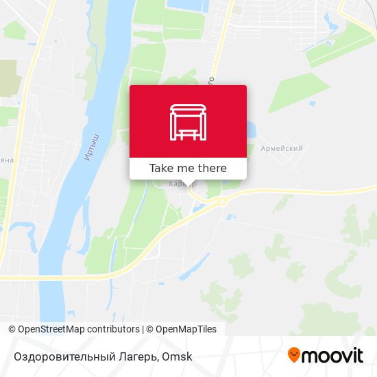Оздоровительный Лагерь map