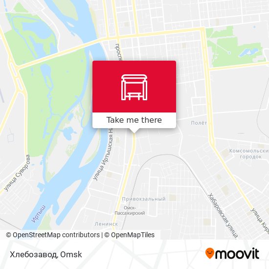Хлебозавод map