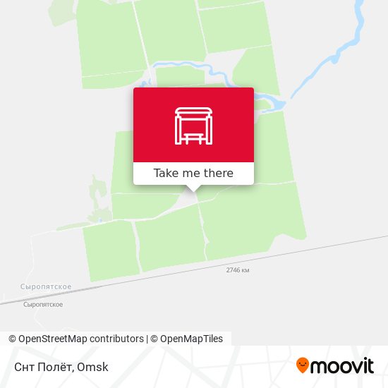 Снт Полёт map
