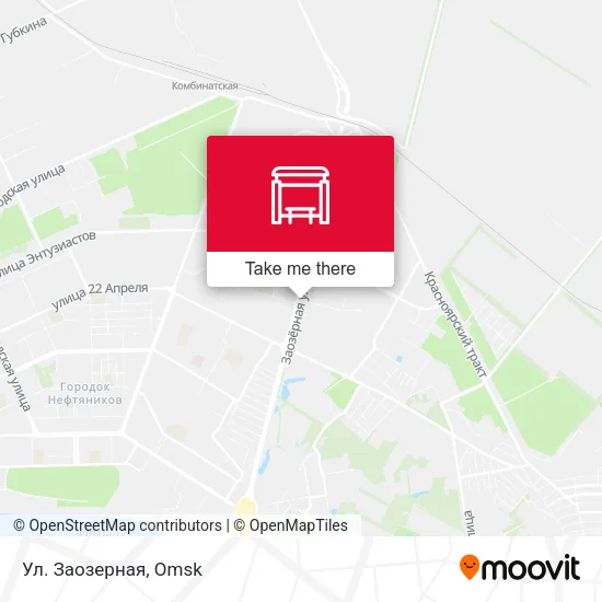 Ул. Заозерная map