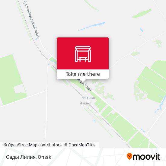 Сады Лилия map