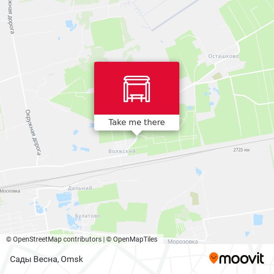 Сады Весна map