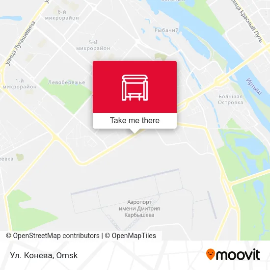 Ул. Конева map