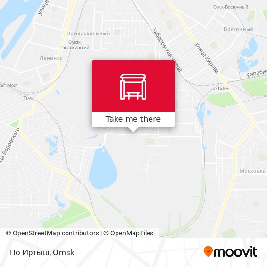По Иртыш map