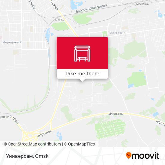 Универсам map