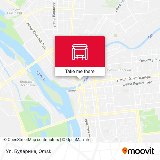 Ул. Бударина map