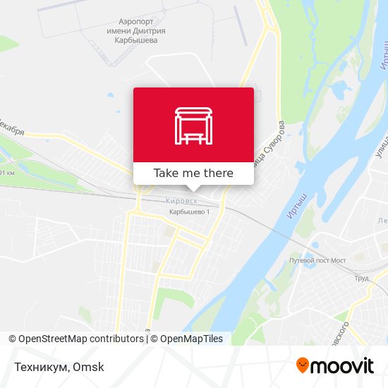 Техникум map