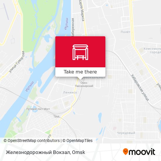 Железнодорожный Вокзал map