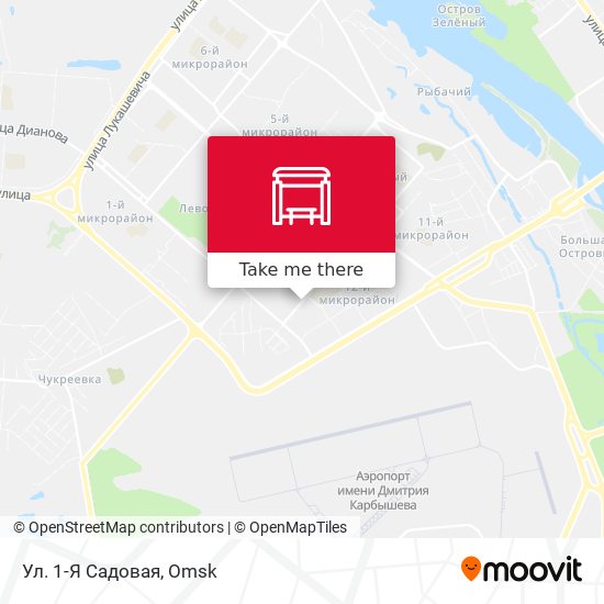 Ул. 1-Я Садовая map