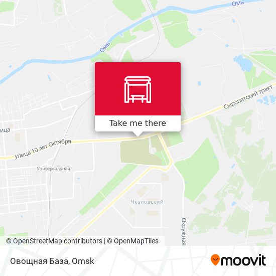 Овощная База map