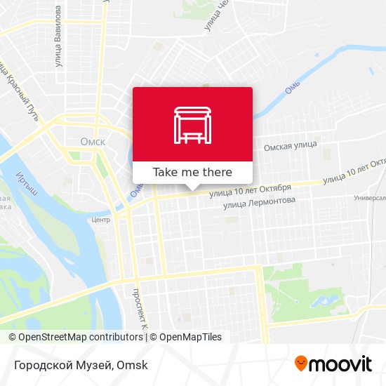 Городской Музей map