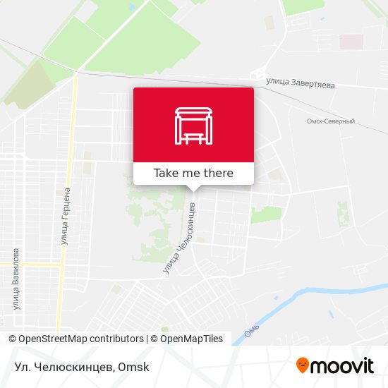 Ул. Челюскинцев map