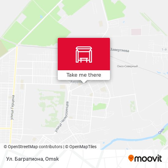 Ул. Багратиона map
