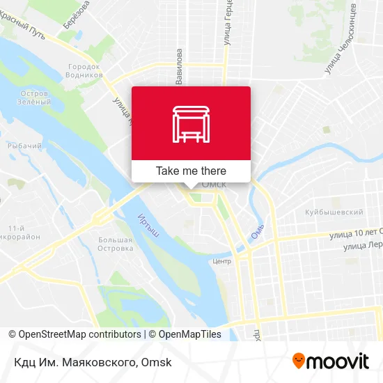Кдц Им. Маяковского map