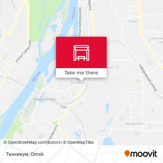 Техникум map