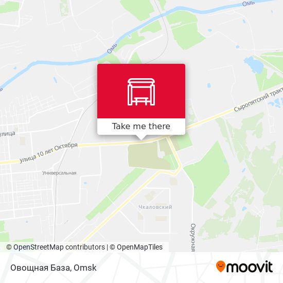 Овощная База map