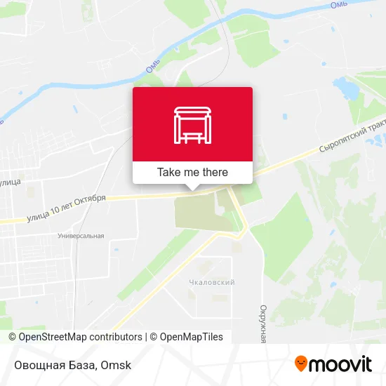 Овощная База map