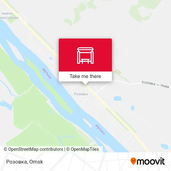 Розовка map