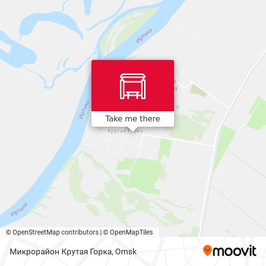 Микрорайон Крутая Горка map