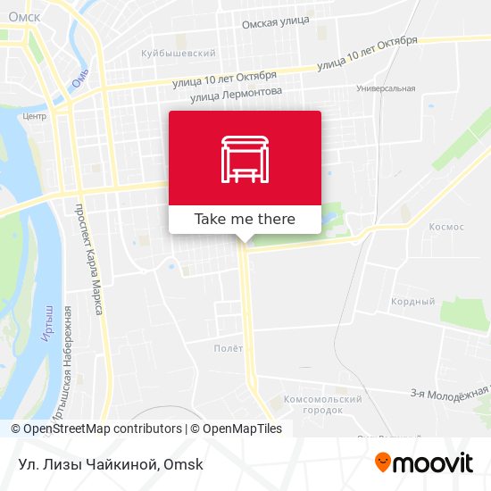 Ул. Лизы Чайкиной map