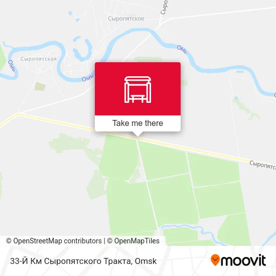 33-Й Км Сыропятского Тракта map