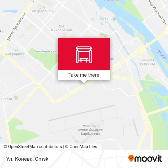 Ул. Конева map