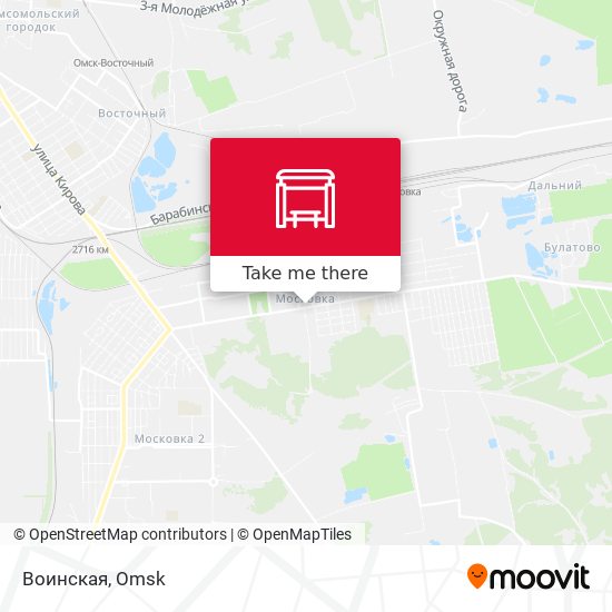 Воинская map