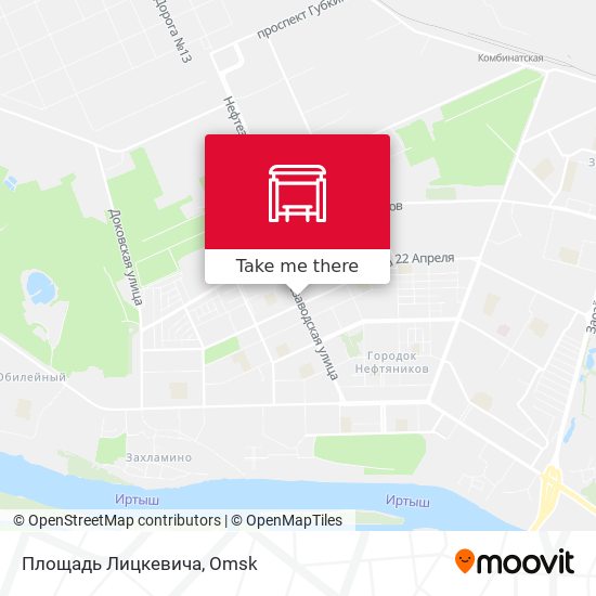 Площадь Лицкевича map