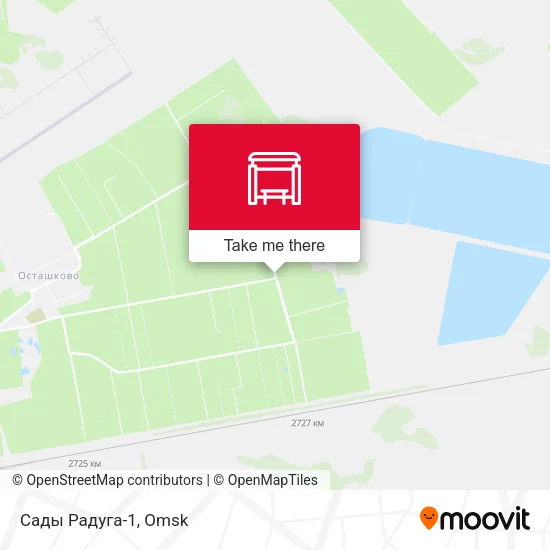 Сады Радуга-1 map
