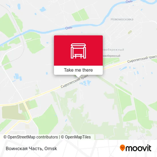 Воинская Часть map